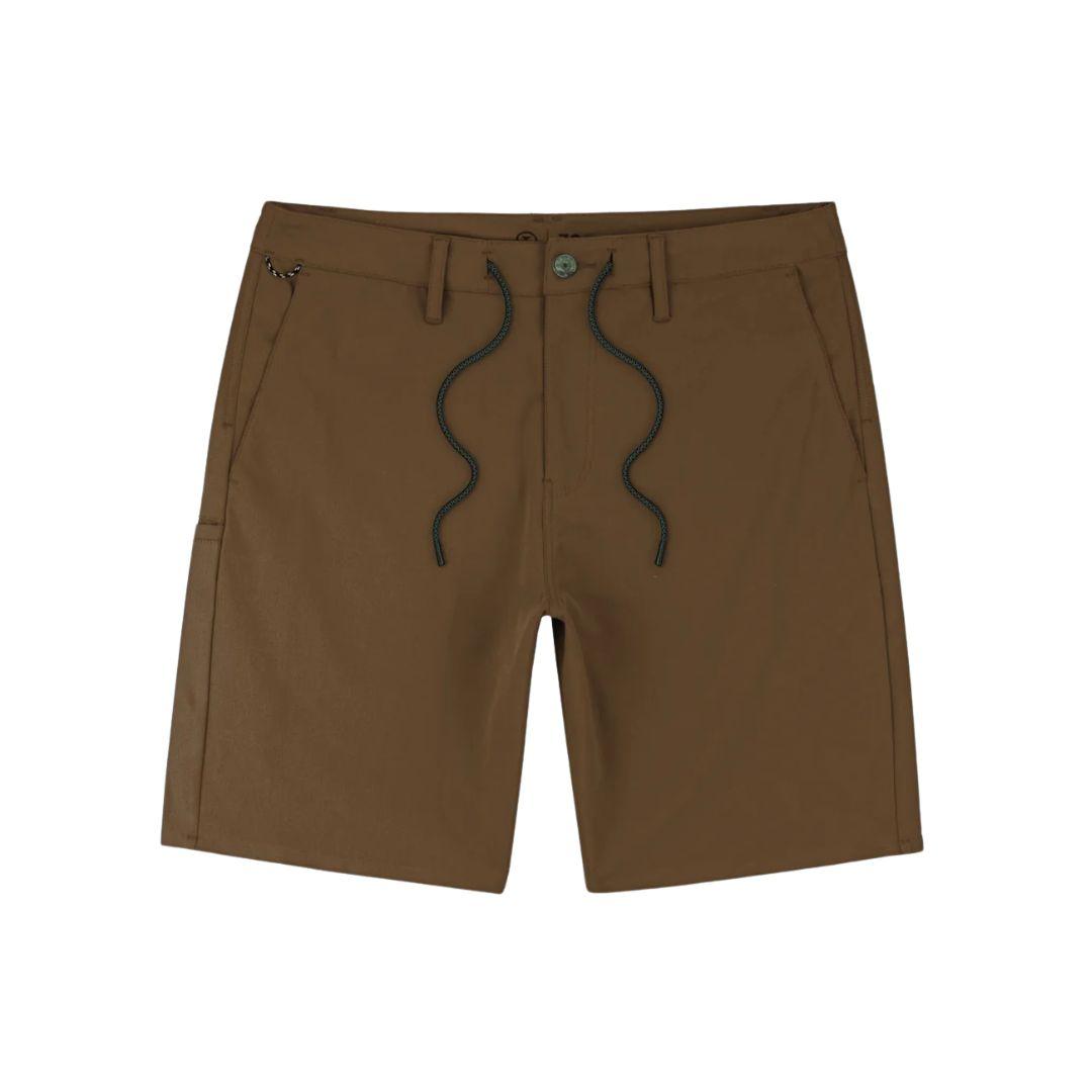 Jetty Men's Acadia Versatility Shorts - BROWN
